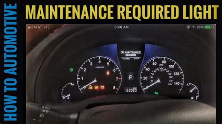 Question: How To Reset Maintenance Required Light On Lexus Gs 350